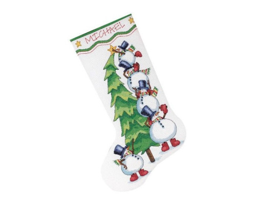 Набор для вышивания DIMENSIONS Trimming the Tree Stocking (08820)