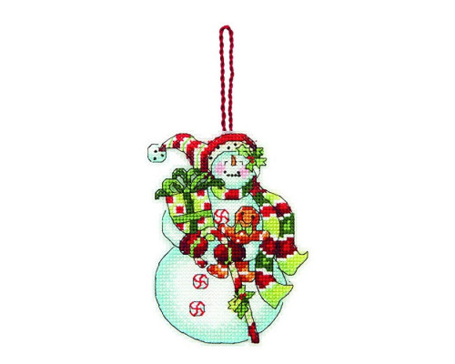 Набор для вышивания DIMENSIONS Snowman with Sweets (08915)