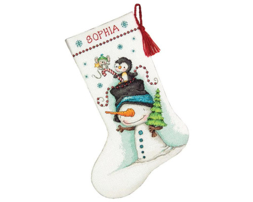 Набір для вишивання DIMENSIONS Jolly Trio Stocking (08937)