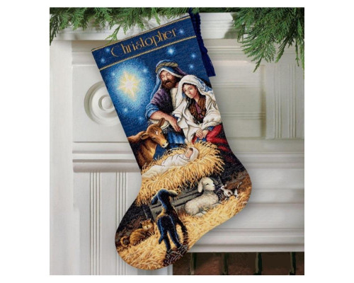 Набор для вышивания DIMENSIONS Holy Night Stocking (0883)