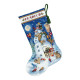 Набор для вышивания DIMENSIONS Snowman and Friends Stocking (08839)