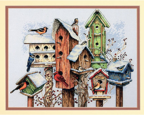 Набор для вышивания DIMENSIONS Winter Housin (08863)