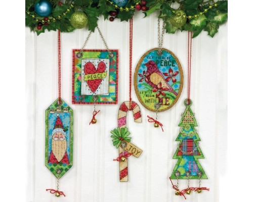 Набір для вишивання DIMENSIONS Jingle Bell Ornaments (08868)