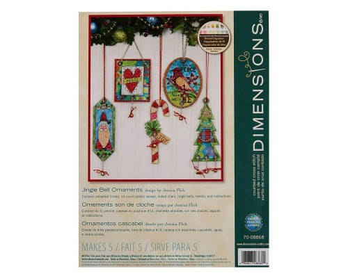 Набір для вишивання DIMENSIONS Jingle Bell Ornaments (08868)