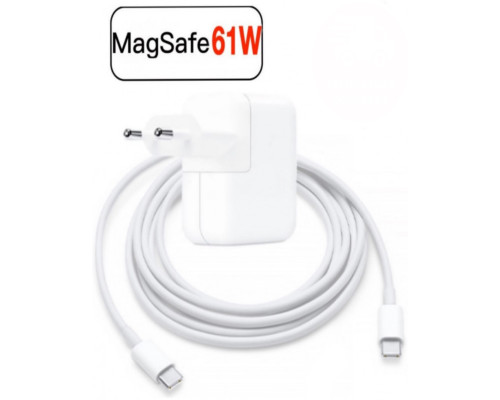 Зарядка для Macbook magsafe 61W блок живлення USB-C Power Adapter Foxconn