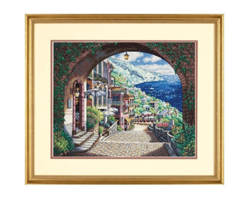 Набор для вышивания крестиком Прибрежный вид DIMENSIONS (35265)
