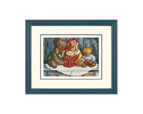 Набор для вышивания крестиком Мишки (Bear Tales) DIMENSIONS (65054)