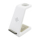 Беспроводная зарядка T3 Bonola 3 in 1 Wireless Charger док-станция для iPhone/AirPods/Apple Watch White
