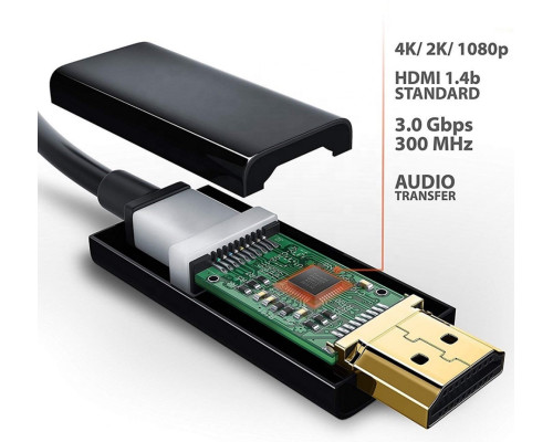 Перехідник mini displayport HDMI адаптер HDMI to Mini DP для MacBook TV Foxconn