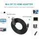 Перехідник mini displayport HDMI адаптер HDMI to Mini DP для MacBook TV Foxconn
