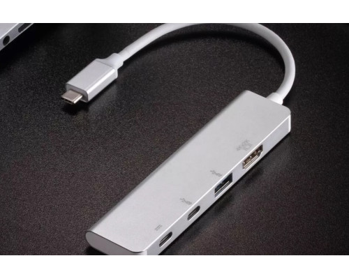 Usb Hub Type C на HDMI USB 3.0 USB-C переходник адаптер Foxconn (A10215)