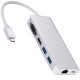 Usb Hub Type C на HDMI + VGA USB Hub 2x3.0 Ethernet LAN RJ 45 USB USB C Charging переходник адаптер Foxconn (A10199)