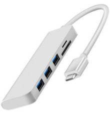 Usb Hub Type C на 3 USB 3.0 Card Reader переходник адаптер Foxconn (A16255)