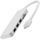 Usb Hub Type C на 3 USB 3.0 Card Reader переходник адаптер Foxconn (A16255)