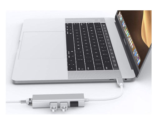 Usb Hub Type C на 3-Port USB 3.0 Ethernet переходник адаптер Foxconn (A12057)