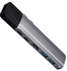 Usb Hub Type C на HDMI 2 x USB 3.0 Ethernet LAN RJ 45 USB C Charging переходник адаптер Foxconn (A14927)