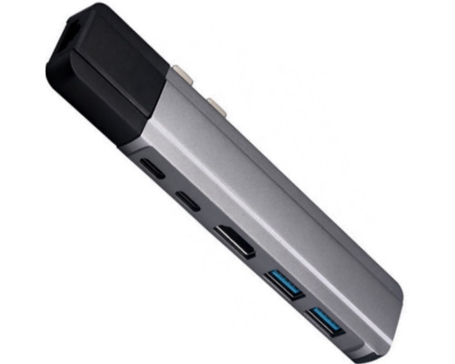 Usb Hub Type C на HDMI 2 x USB 3.0 Ethernet LAN RJ 45 USB C Charging переходник адаптер Foxconn (A14927)