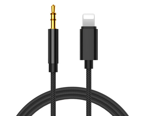 Переходник на AUX Jack 3.5 для iPhone Audio адаптер iPad/iPod/iPhone Foxconn (A14917)