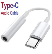 Переходник для наушников type c Foxconn адаптер для наушников AUX 3.5 (A14923)