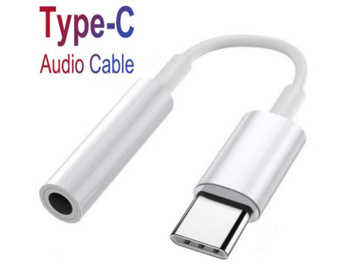 Переходник для наушников type c Foxconn адаптер для наушников AUX 3.5 (A14923)