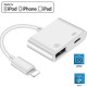 Переходник для iPhone на USB 3.0 адаптер для подключения флешки или камеры на iPad/iPod/iPhone Foxconn (A12040)