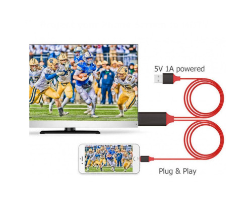 Переходник для apple iPhone на HDMI адаптер iPad/iPod/iPhone Foxconn (A14950)