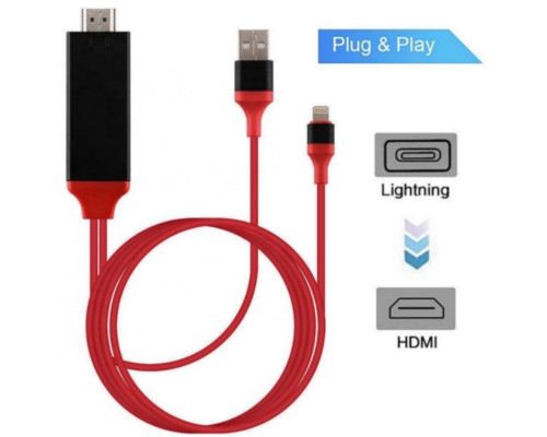 Переходник для apple iPhone на HDMI адаптер iPad/iPod/iPhone Foxconn (A14950)