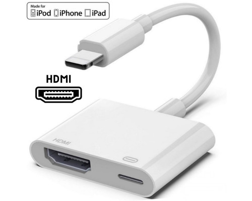 Переходник HDMI на iPhone адаптер для iPad/iPod/iPhone Foxconn (A12039)