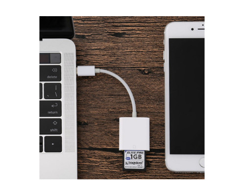 Переходник для SD Card Reader на Type C адаптер для флеш карты Foxconn (А14924)