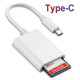 Переходник для SD Card Reader на Type C адаптер для флеш карты Foxconn (А14924)