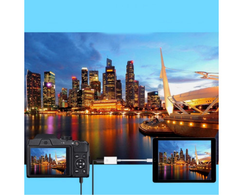 Переходник для apple iPhone на USB адаптер для iPad/iPod/iPhone на камеру Foxconn (A14906)