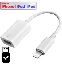 Переходник для apple iPhone на USB адаптер для iPad/iPod/iPhone на камеру Foxconn (A14906)
