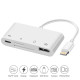 Переходник Card Reader USB для apple iPhone адаптер SD/TF на iPad/iPod/iPhone Foxconn (A14916)
