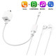 Переходник для apple iPhone на Audio адаптер для наушников на iPad/iPod/iPhone Foxconn (A14913)