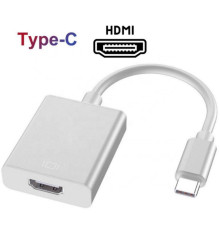 Переходник HDMI на Type C адаптер для подключение монитора Foxconn (A16259)