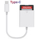 Переходник для карт памяти SD Card Reader на Type C адаптер для флеш карты Foxconn (А14924)