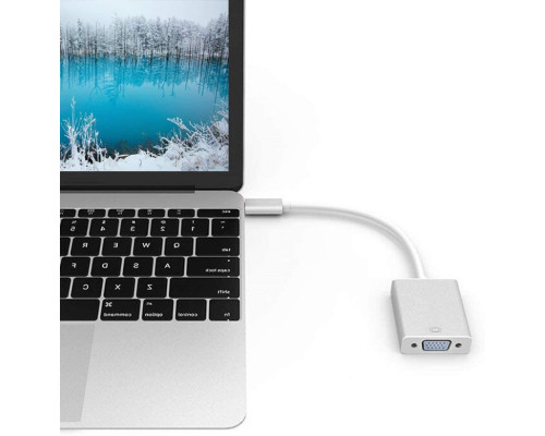 Переходник VGA на Type C адаптер для проектора Foxconn (А12047)